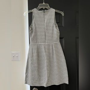 Striped sleeveless dress